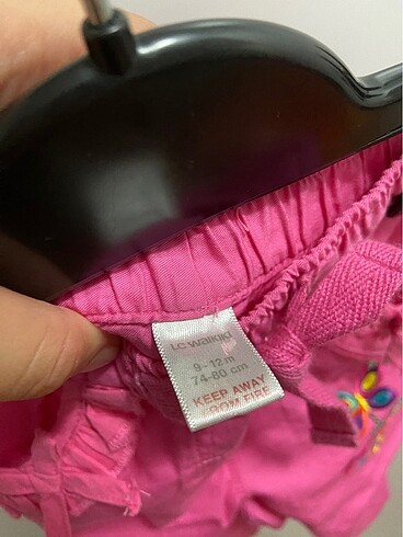 9-12 Ay Beden Pembe pantalon