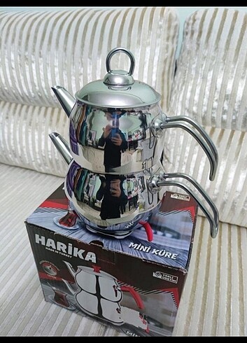 Çelik çaydanlık 