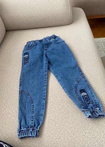 Erkek Çocuk Mavi Denim Pantolon