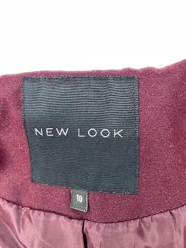 38 Beden bordo Renk New Look Yelek %70 İndirimli.