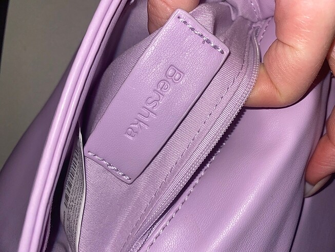  Beden mor Renk BERSHKA çanta