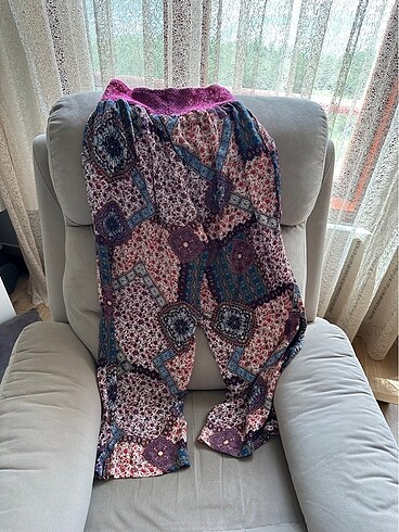 Koton beli lastikli yazlık pantolon