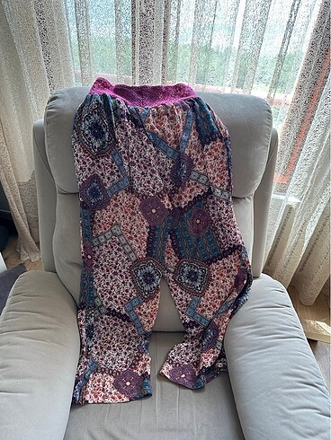 Koton Koton beli lastikli yazlık pantolon