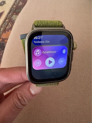 Beden Huawei Watch Fit 4 Pro yeşil