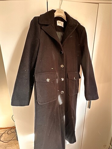 Kaşmir karışımlı yün kaban oxxo - Görsel 9