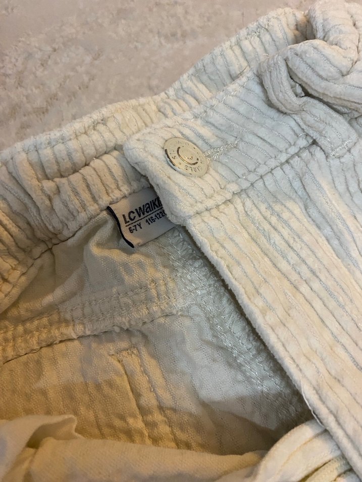 Kızlar için Pembe Pamuklu Bol Kesim Pantolon - Görsel 3