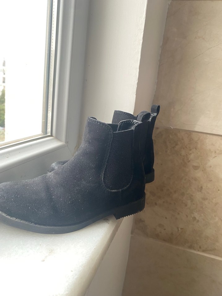 Siyah Süet Bot - Görsel 3