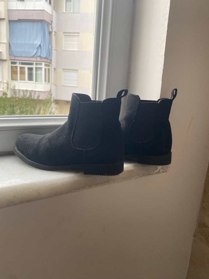 Siyah Süet Bot - Görsel 2