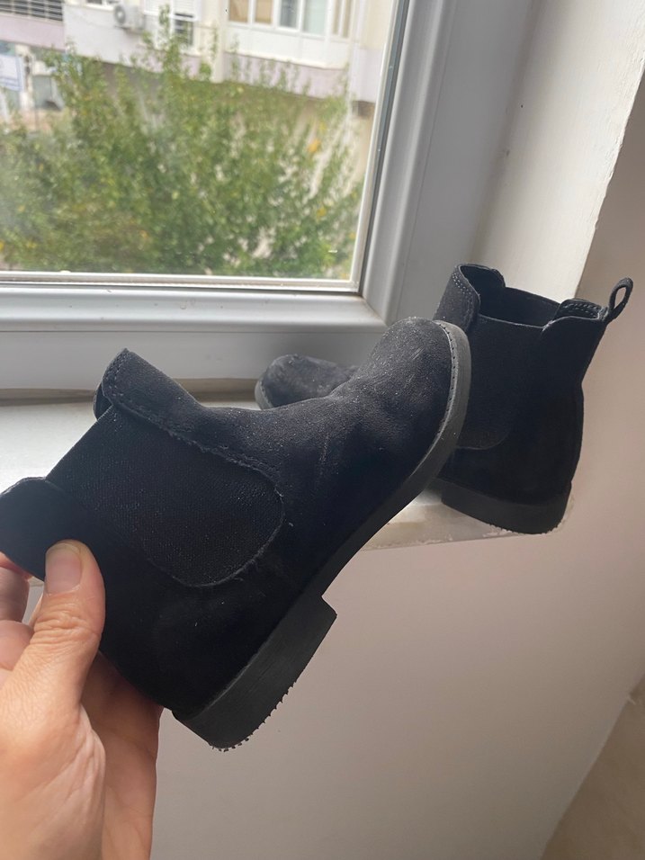 Siyah Süet Bot - Görsel 4