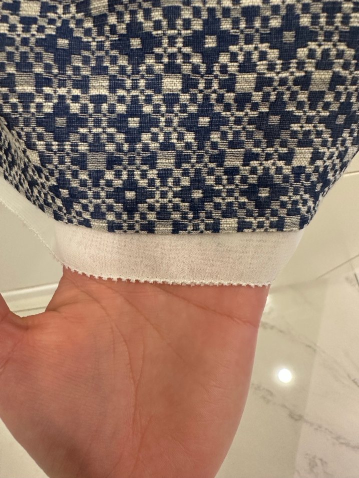 Yargıcı Mavi Kısa Kollu Midi Elbise - Görsel 5