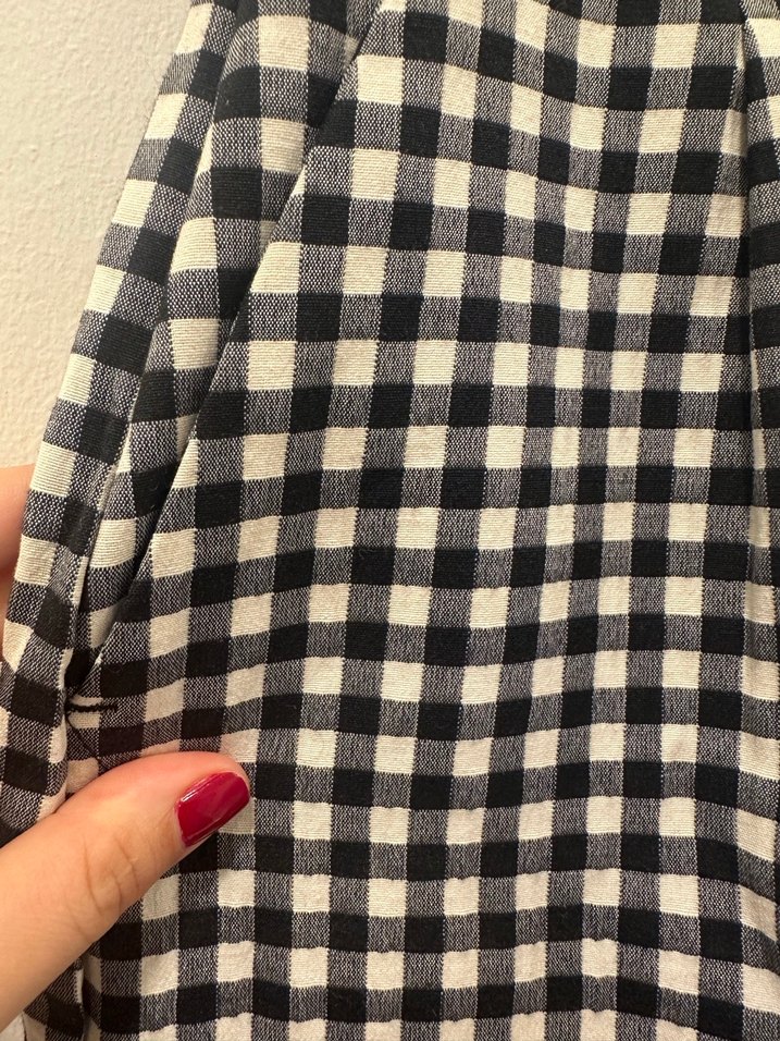 Zara Kemerli Kumaş Pantolon - Görsel 2