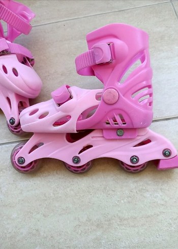 Diğer kız Paten Ayakkabısı, Tokalı, Pembe