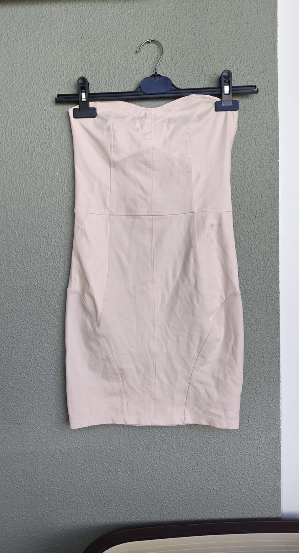 straplez mini elbise.SORMADAN ALIM YAPMAYIN - Görsel 2