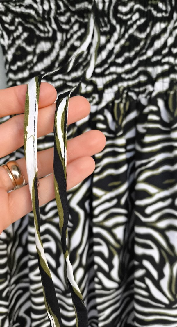 plaj deniz için zebra Desenli StraplezSORMADAN ALIM YAPMAYIN - Görsel 3