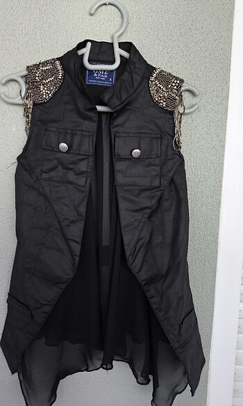 Diğer Omuzları Taşlı blazer ceket/yelek