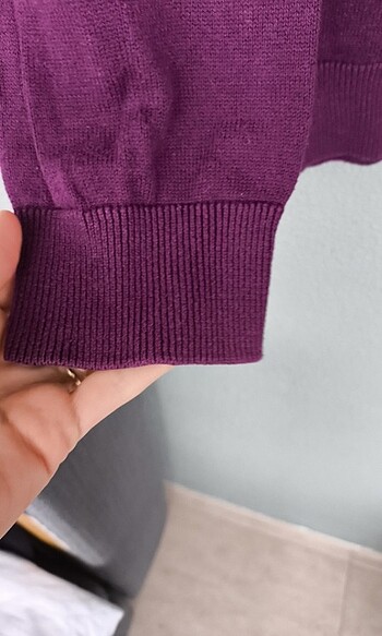 l/xl Beden bordo Renk Vişne rengi kazak