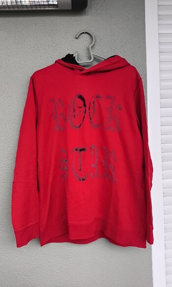 Rock Star yazılı sweat