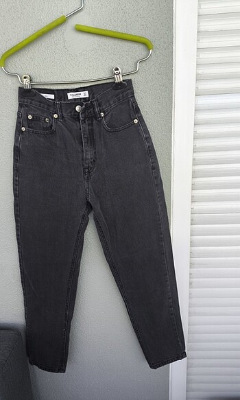 Pull and Bear Pull &Bear siyah kot pantolon