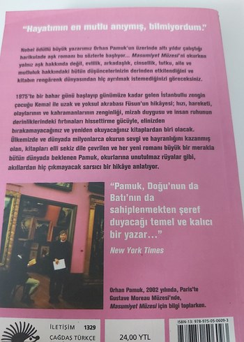 Masumiyet Müzesi - Orhan Pamuk