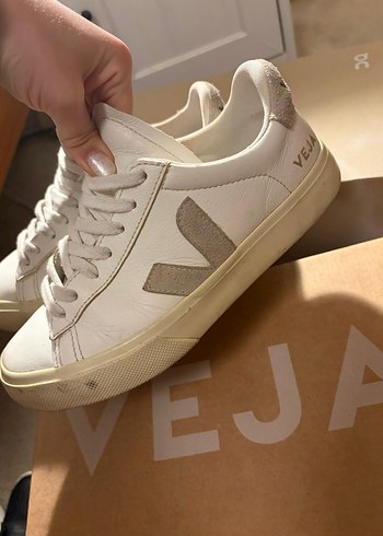 Veja Bağcıklı Kadın Spor Ayakkabı - Görsel 4