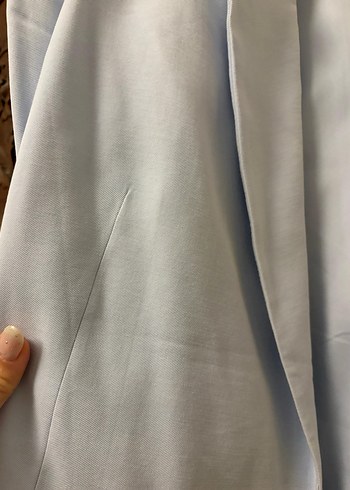 Kadın Midi Boy Düğmeli Blazer Ceket - Görsel 2