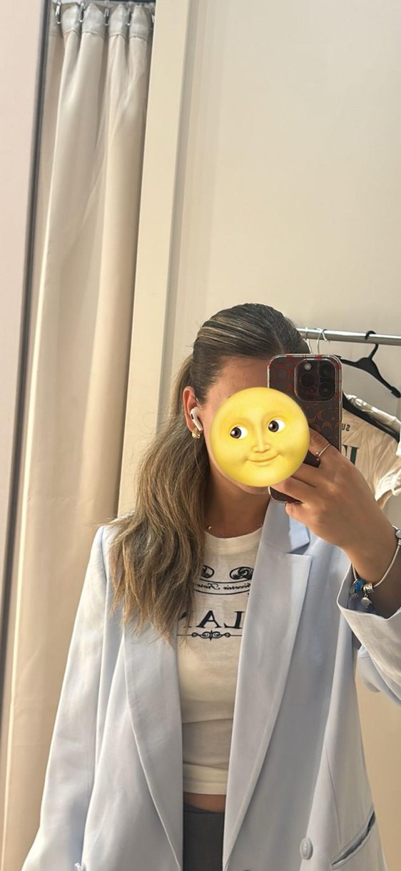 Kadın Midi Boy Düğmeli Blazer Ceket - Görsel 3