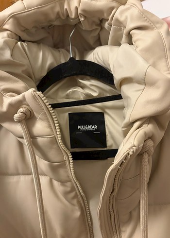 Bej  Yelek, Kapüşonlu, Fermuarlı - Görsel 3