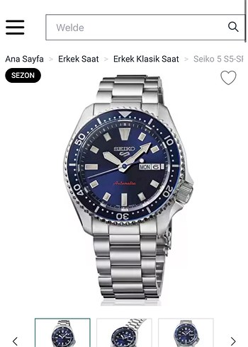 Seiko Sport Erkek Kol Saati Paketli kutulu garantili - Görsel 4