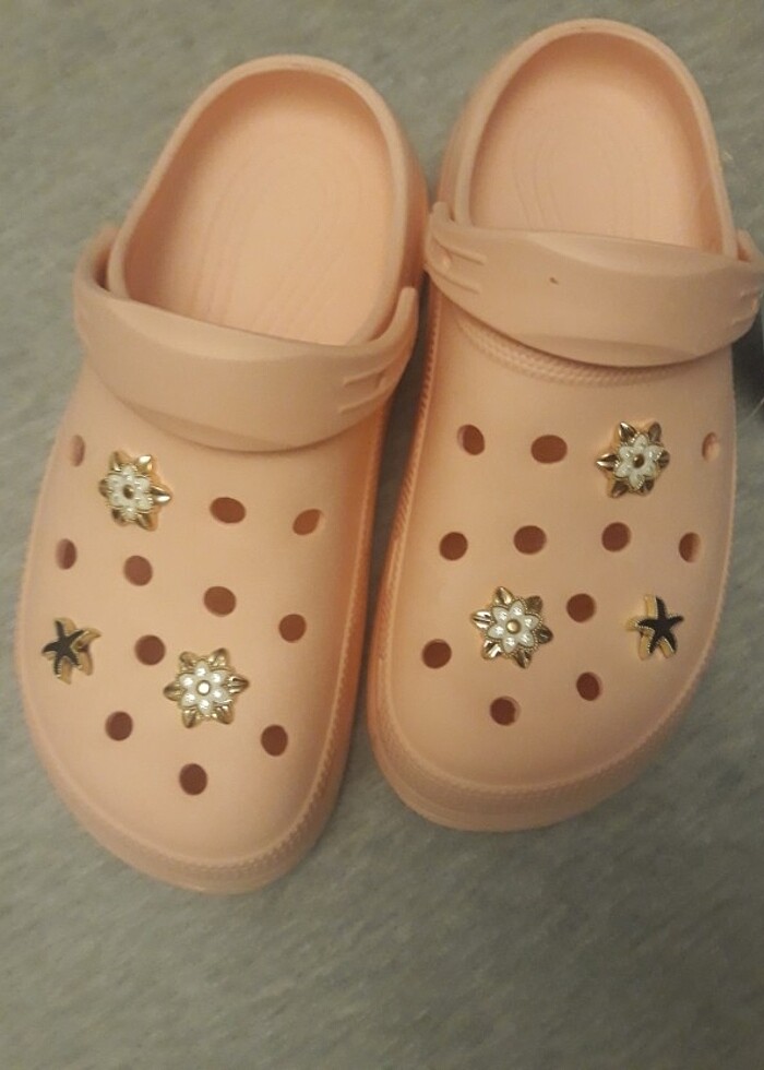  taşlı kalın tabanlı bayan terlik - Görsel 2