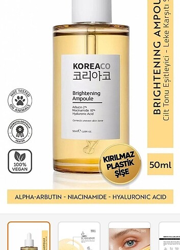 Sıfır ürün leke Karşıtı serum