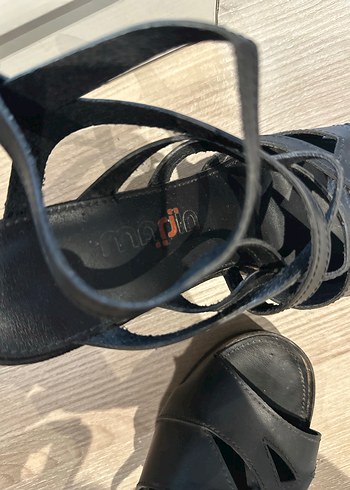 Marjin Siyah Bantlı Platform Topuklu Kadın Ayakkabı - Görsel 6