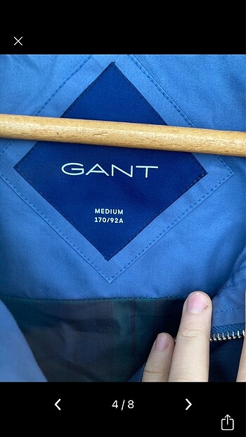 m Beden Gant M beden erkek mont