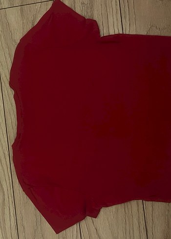 V Yaka Kısa Kollu crop
