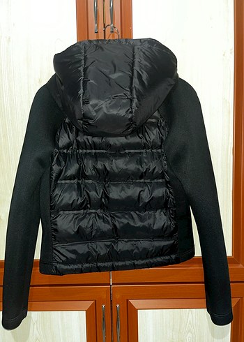 Kombine kapitone ceket - Görsel 4