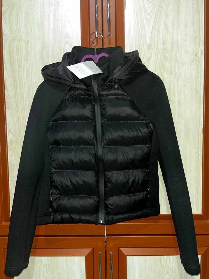 Kombine kapitone ceket - Görsel 3