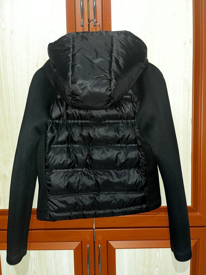 Kombine kapitone ceket - Görsel 4