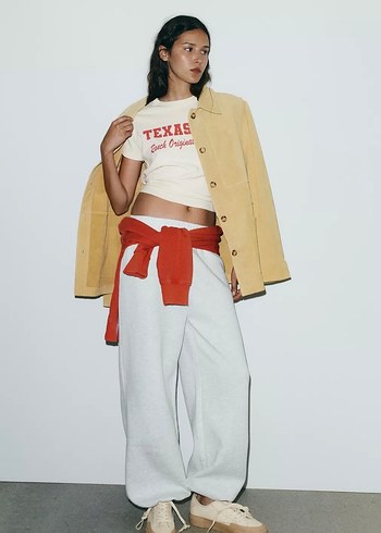 Zara kumaş spor ayakkabı - Görsel 2