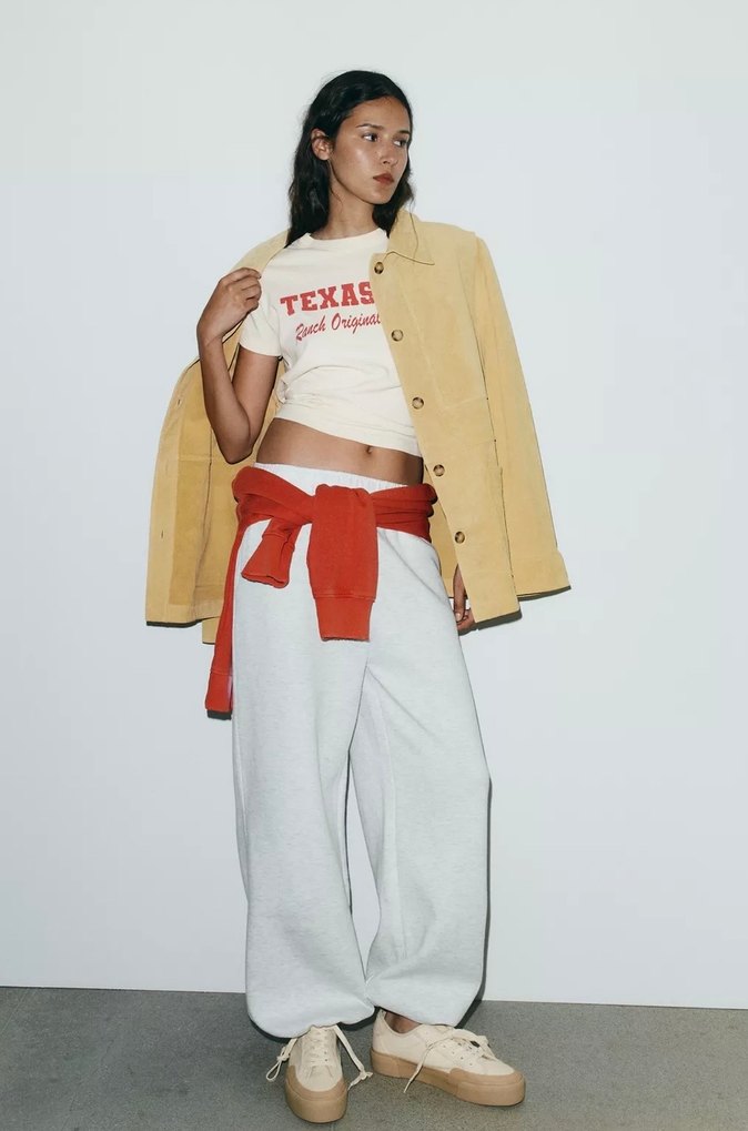 Zara kumaş spor ayakkabı - Görsel 2