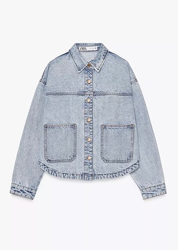 Zara Denim Ceket - Görsel 2