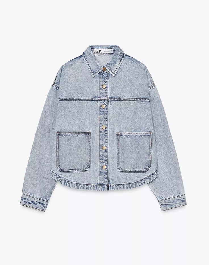 Zara Denim Ceket - Görsel 2