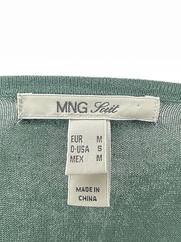 m Beden yeşil Renk Mango Bluz %70 İndirimli.