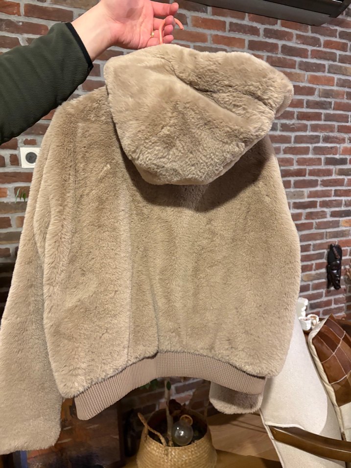 Zara peluş kürk - Görsel 3