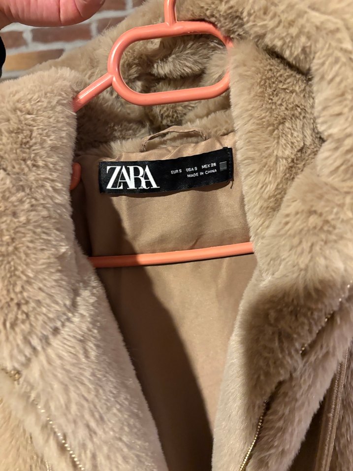 Zara peluş kürk - Görsel 2