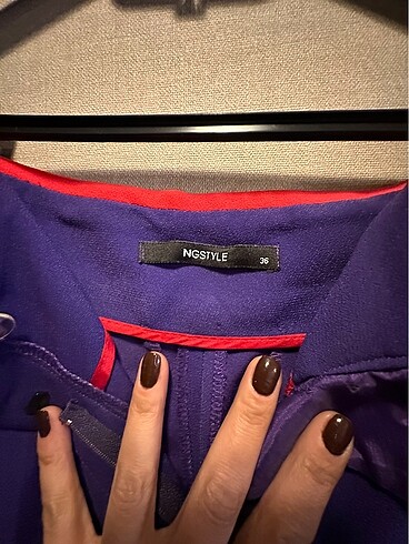 36 Beden NG Style Yüksek Bel Pantalon