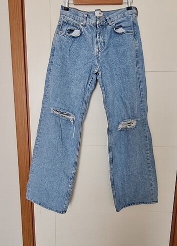 38 Beden MANGO KOT PANTOLON JEANS 