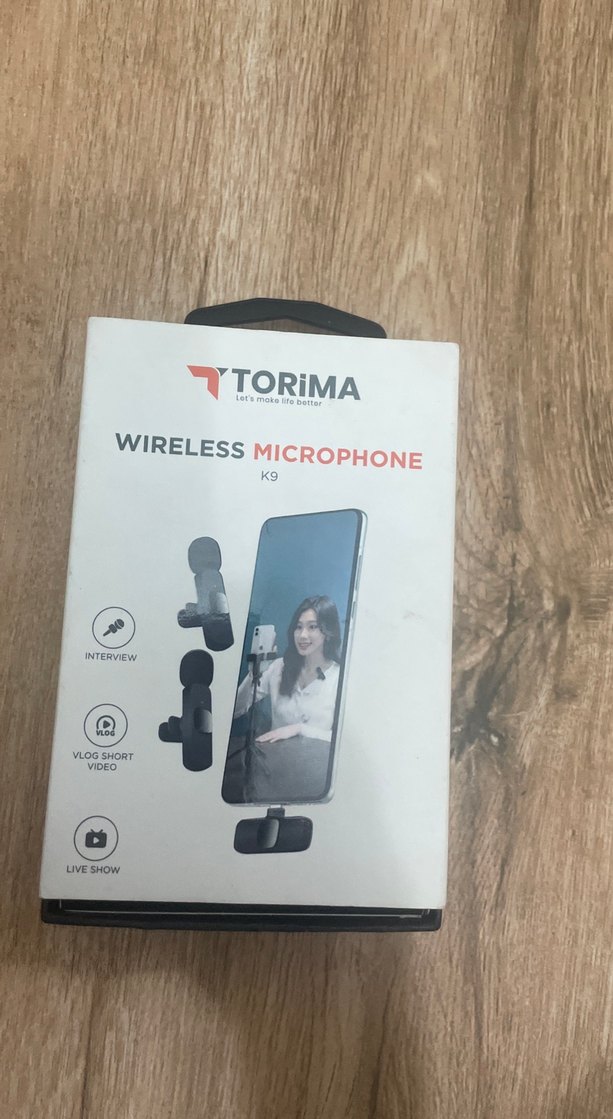 Torima 2'li Kablosuz Siyah Yaka Mikrofonu iPhone Uyumlu - Görsel 2