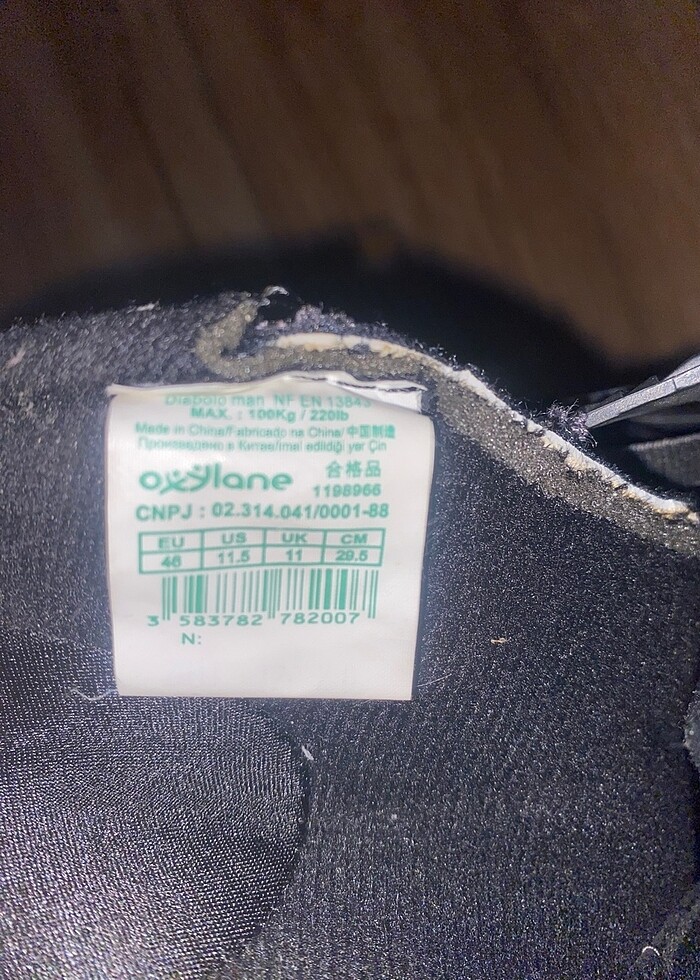 Paten orijinal 46 numara - Görsel 3