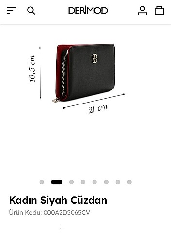  Beden Derimod kadın cüzdan