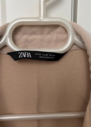 Zara Bej Süet Düğmeli Kadın Gömlek