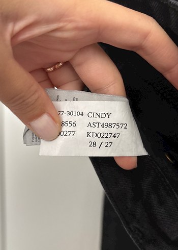Mavi Jeans Siyah Kadın Mom Jean
